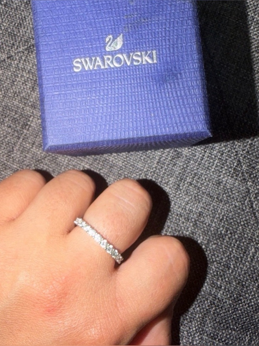 Swarovski ring band